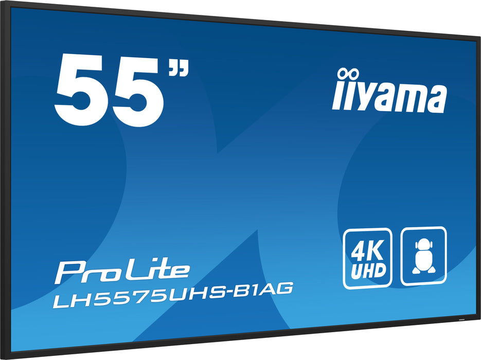 EAN 4948570123469 - iiyama LH5575UHS-B1AG pantalla de señalización Pantalla plana para señalización digital 138,7 cm (54.6")  imagen 4