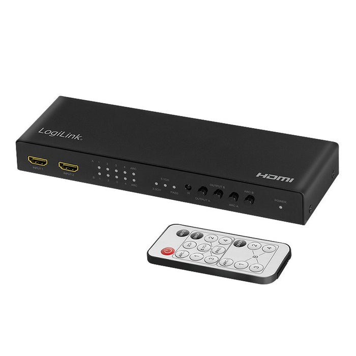 EAN 4052792062472 - LogiLink HD0049 matriz de conmutación Matriz de conmutación AV 5 W imagen 1