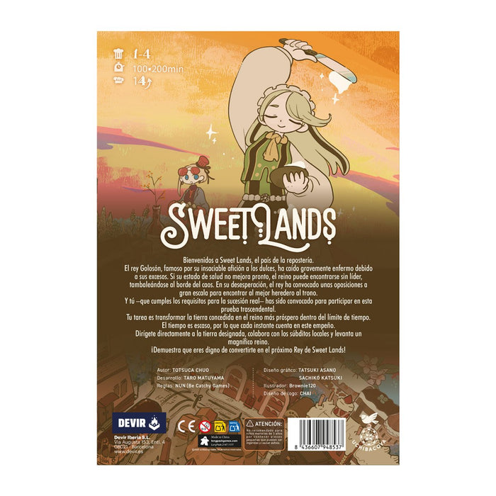 EAN 8436607948537 - Devir Sweet Lands 150 min Juego de mesa Estrategia imagen 3