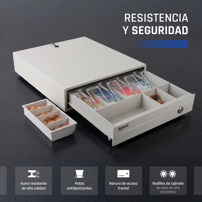 EAN 8435364315316 - iggual IRON-10W Cajón de efectivo electrónico imagen 6