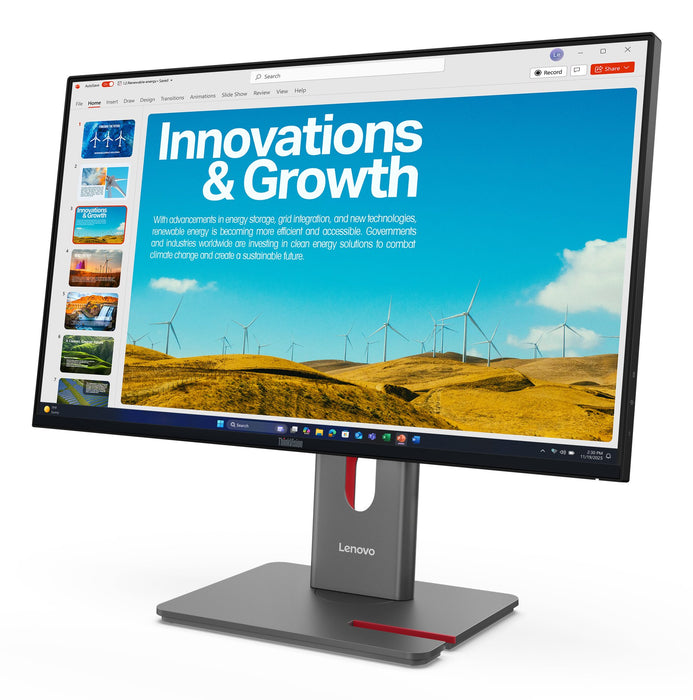 EAN 0198156544872 - Lenovo ThinkVision P24QD-40 pantalla para PC 60,5 cm (23.8") 2560 x 1440 Pixeles Quad HD LCD Negro imagen 11