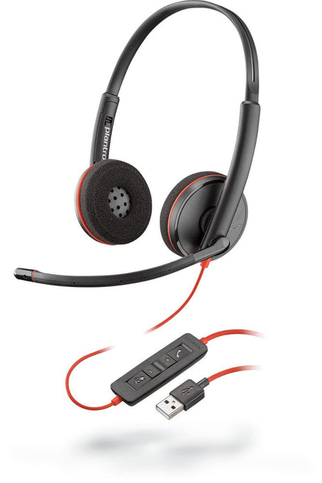 EAN 0017229173101 - Poly Blackwire C3220 Auriculares Alámbrico Diadema Oficina/Centro de llamadas USB tipo A Negro imagen 1
