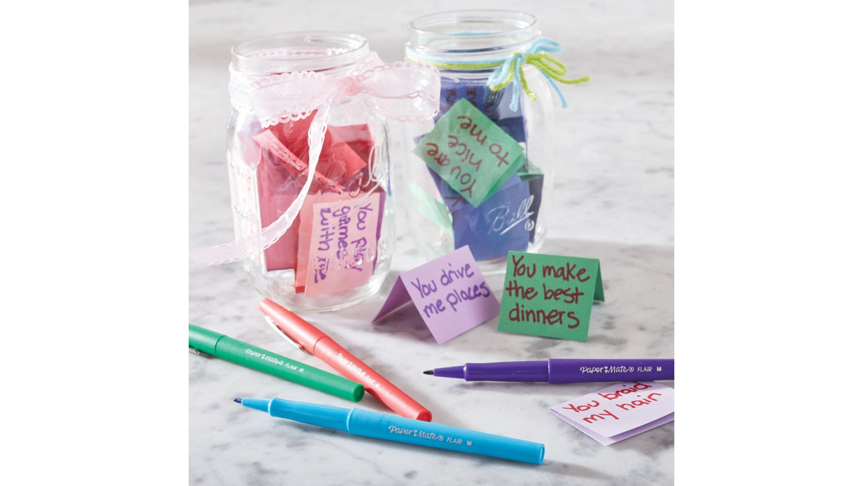 EAN 3501170977453 - Papermate Flair rotulador Medio Multicolor 16 pieza(s) imagen 7