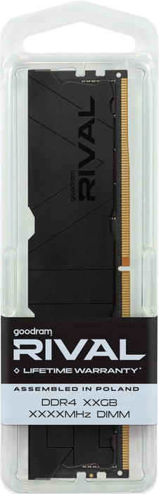 EAN 5908267914083 - Goodram *DDR4 Rival Deep Black 32GB(2*16)/3600 CL18 módulo de memoria 2 x 16 GB 3600 MT/s 288-pin DIMM imagen 7