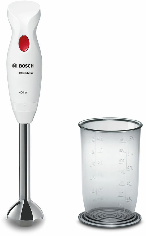 EAN 4242002941554 - Bosch MSM24100 licuadora Batidora de inmersión 400 W Acero inoxidable, Blanco imagen 1