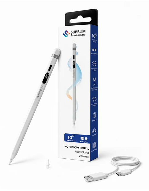 EAN 8436586743826 - SUBBLIM SUBPEN-UN0001 lápiz digital 70 g Blanco imagen 1