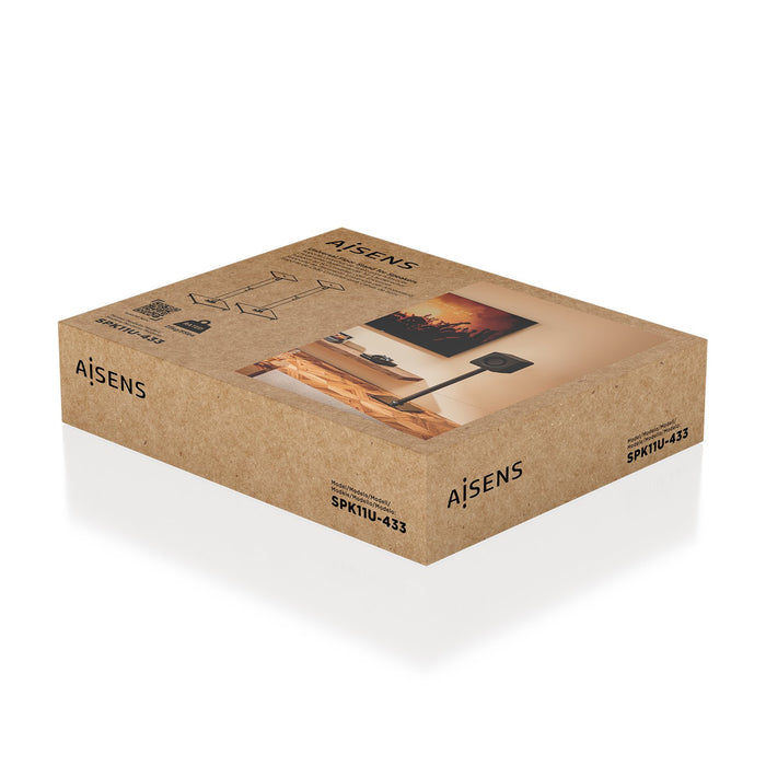 EAN 8435739904268 - AISENS SPK11U-433 soporte de altavoz Piso Acero, Vidrio imagen 6