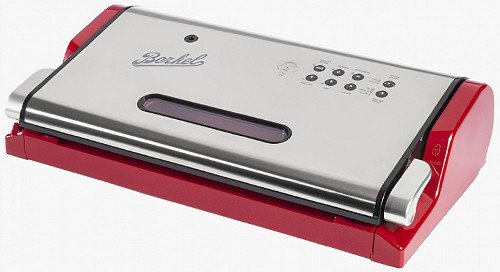 EAN 8050040423705 - Berkel BK-09-8799-600 sellador al vacío 8200 mbar Rojo, Acero inoxidable imagen 3