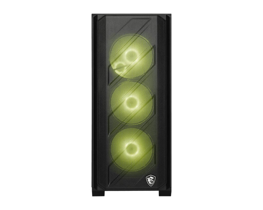 EAN 4711377386197 - MSI MAG FORGE 330R AIRFLOW carcasa de ordenador Midi Tower Negro, Transparente imagen 3