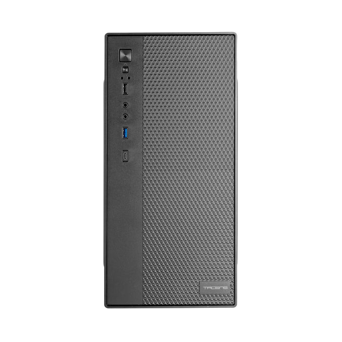 Caja Micro Atx Tacens Anima Ac7500 Con Fuente 500w Frontal 3d Disipador Max 140mm Gpu Max 250mm Negr