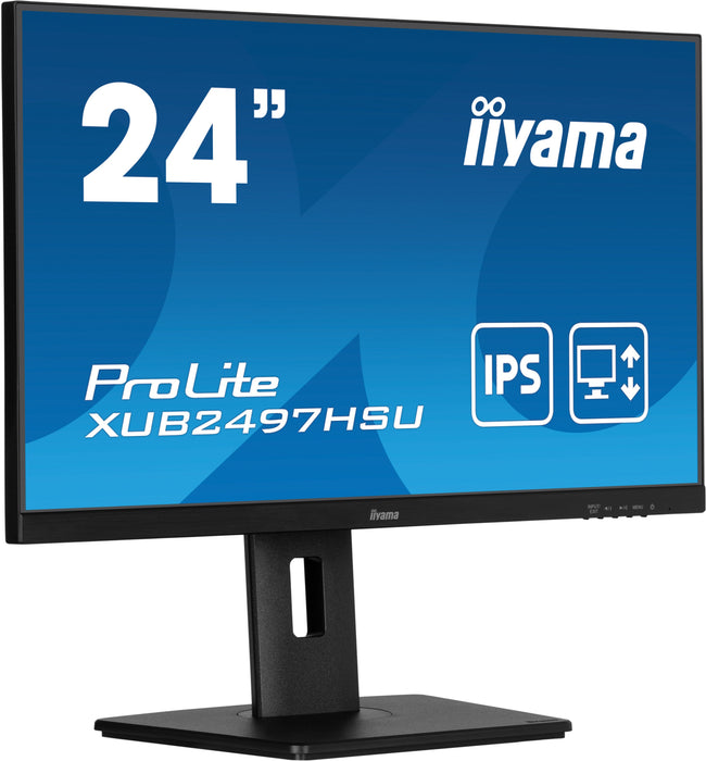 EAN 4948570125050 - iiyama XUB2497HSU-B2 pantalla para PC 60,5 cm (23.8") 1920 x 1080 Pixeles Full HD LED Negro imagen 4