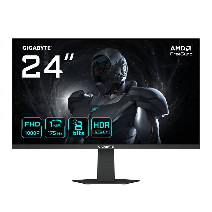 23.8 - Ips - 1920 X 1080 - 1 Ms - Hdr Ready - 144hz (Oc 175hz) - 2 X Hdmi - 1 X Displayport - Amd Freesync