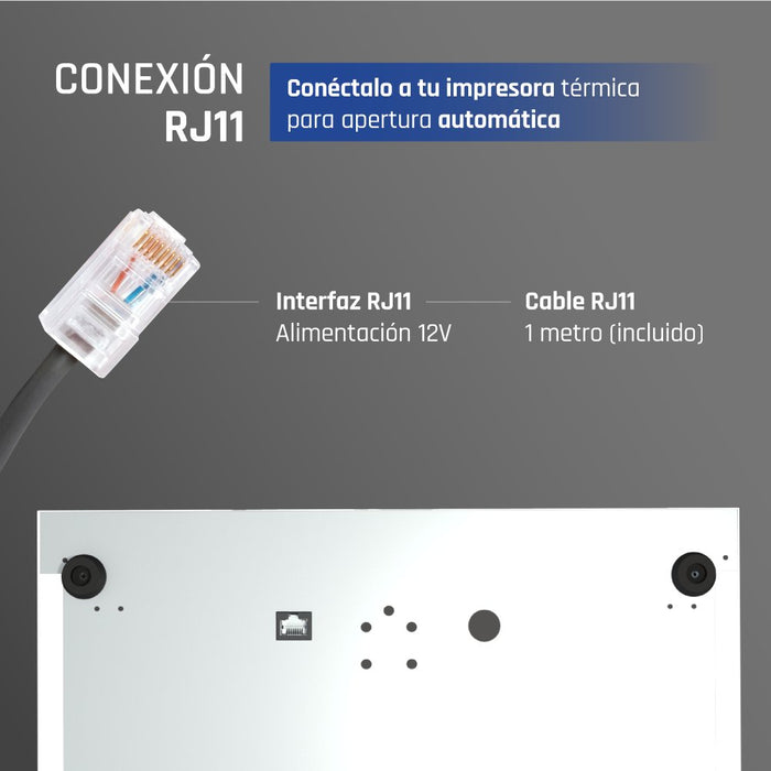 EAN 8435364317440 - iggual IRON-50W Cajón de efectivo automático y manual imagen 8