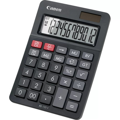 EAN 4549292108538 - Canon AS-120 II calculadora Escritorio Pantalla de calculadora Negro imagen 2