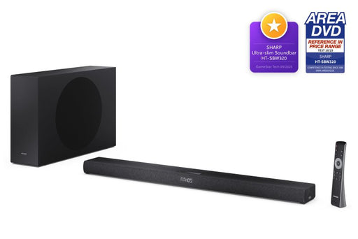 EAN 4550556175098 - Sharp HT-SBW320 altavoz soundbar Negro 2.1 canales 360 W imagen 2