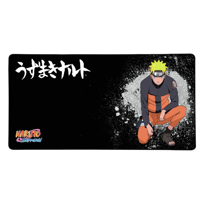 EAN 3328170298506 - Konix Naruto KX MOUSEPAD XXL BLACK Alfombrilla de ratón para juegos Negro, Naranja imagen 1