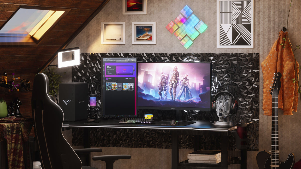 EAN 197029617712 - OMEN by HP 31.5 inch QHD 165Hz Gaming Monitor - OMEN 32q pantalla para PC 80 cm (31.5") 2560 x 1440 Pixele imagen 8