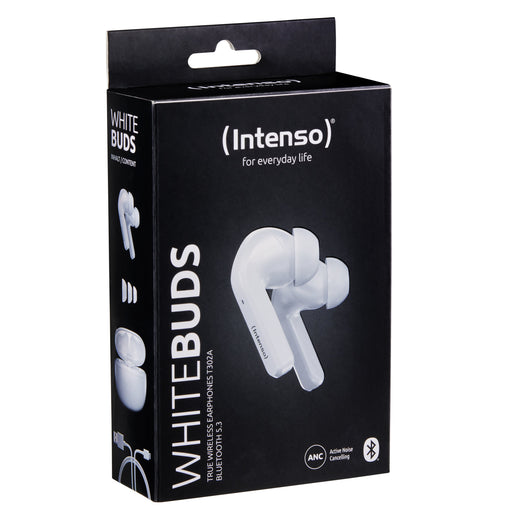EAN 4034303033027 - Intenso White Buds T302A Auriculares True Wireless Stereo (TWS) Dentro de oído Llamadas/Música/Deporte/Us imagen 2
