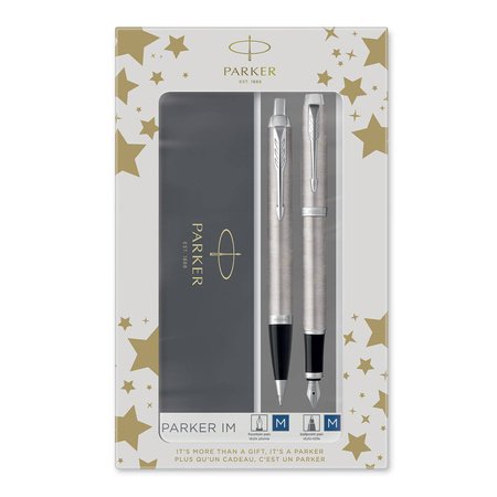 EAN 3026981830587 - Parker 2183058 juego de bolígrafos Plata 2 pieza(s) imagen 1
