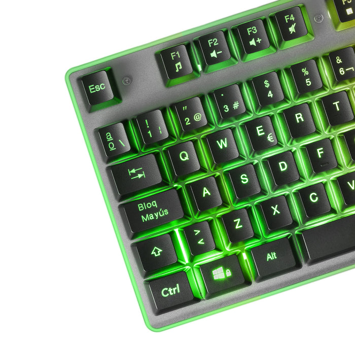 EAN 4710562758924 - Mars Gaming MK220FR teclado Juego USB Negro, Gris imagen 4