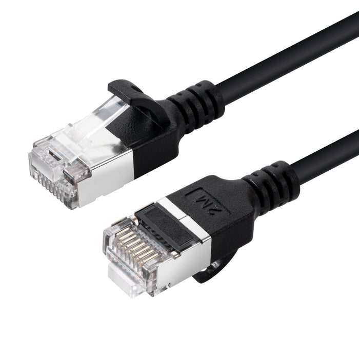 EAN 5715063027875 - Microconnect V-FTP6A0025S-SLIM cable de red Negro 0,25 m Cat6a U/FTP (STP) imagen 1