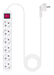 EAN 8433281010185 - Nanocable 10.37.0006 base múltiple 1,4 m 6 salidas AC Interior Blanco imagen 2