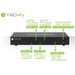 EAN 8051128101935 - Techly IDATA DP-KVM4 interruptor KVM Montaje en rack Negro imagen 8