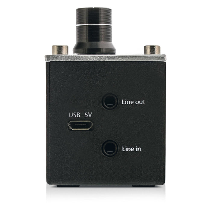 Inline Ampeq Amplificador De Auriculares De Audio De Alta Resolución + Conector De Ecualizador De 3,5 Mm, Con Batería Recargable