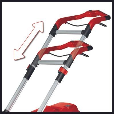 EAN 4006825669138 - Einhell RASARRO 36/42 (2x5,2Ah) Cortacésped manual Batería Negro, Rojo imagen 5