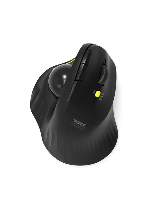 EAN 3567049007195 - Port Designs 900719 ratón Oficina mano derecha RF Wireless + Bluetooth Óptico 1600 DPI imagen 3
