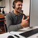 EAN 0199764365620 - HP Poly Mission 825 Stereo USB Wired Headset (Bulk) Negro imagen 10