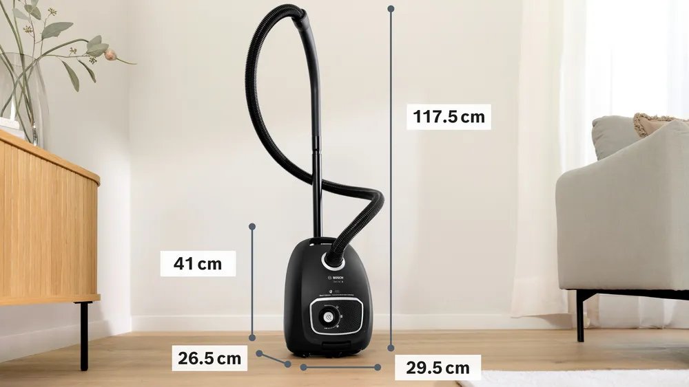 EAN 4242005483976 - Bosch Serie 4 BGB41BA1 aspiradora 4 L Aspiradora cilíndrica Secar 600 W Bolsa para el polvo imagen 5