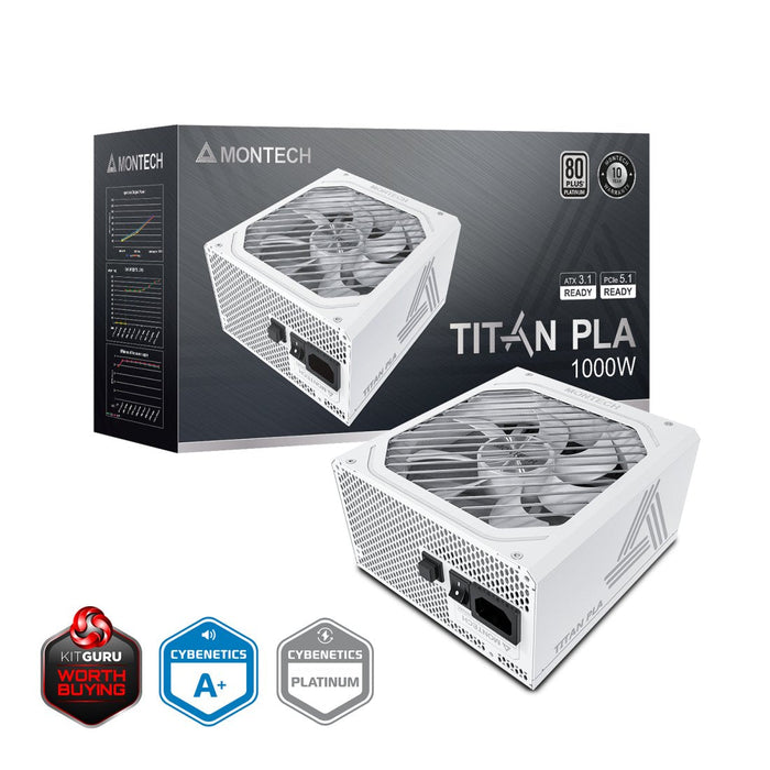 Titan Pla 1000w - 80 Plus & Cybenetics Platinum Modular Pcie 5.1 - 1000 (Titan Pla 1000w)