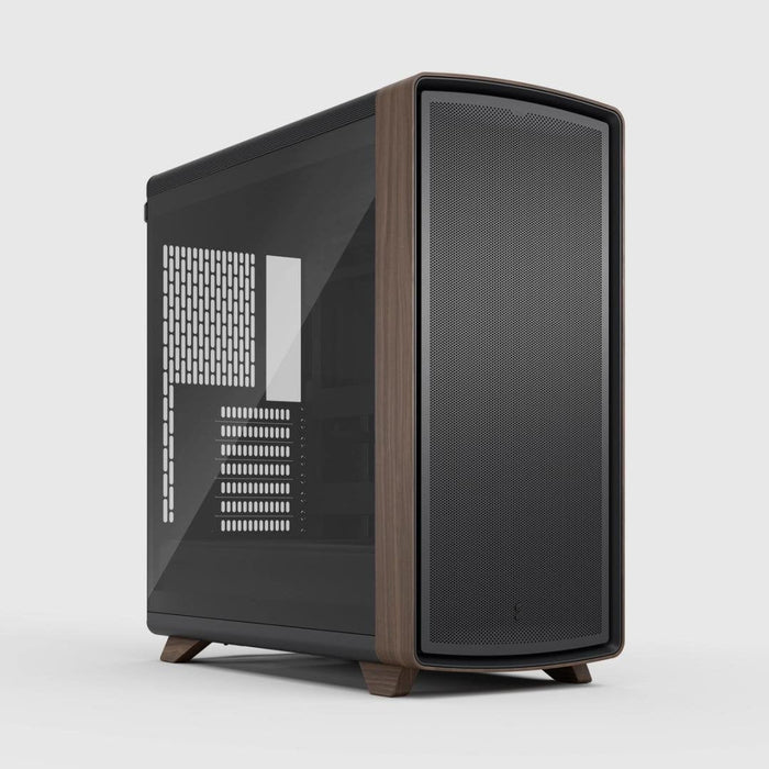 Caja Pc Fractal Design Summit Negro Tg Light Tint (Negro Madera) Fd-C-Sum1a-04