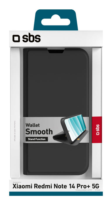 EAN 8018417501050 - SBS TEWALXIRNO14PPT funda para teléfono móvil 16,9 cm (6.67") Funda cartera Negro imagen 3