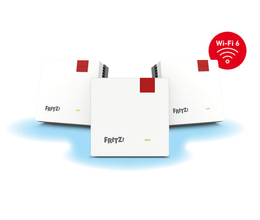 EAN 4023125031274 - Mesh Set FRITZMESH SET 1600 3-PACK EDITION INTERNATIONAL Doble banda (2,4 GHz / 5 GHz) Wi-Fi 6 (802.11ax) imagen 1