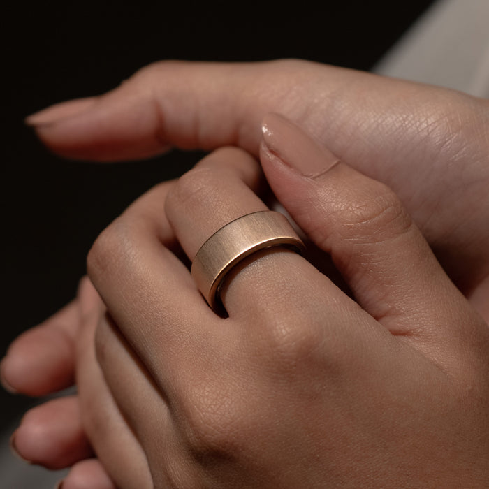 Anillo Ultrahuman Air - Anillo Inteligente Para Mujeres Y Hombres - Portátil Para Seguimiento Del Sueño Y La Actividad Física - Frecuencia Cardíaca - Anillo Inteligente Oro Rosa Talla 13