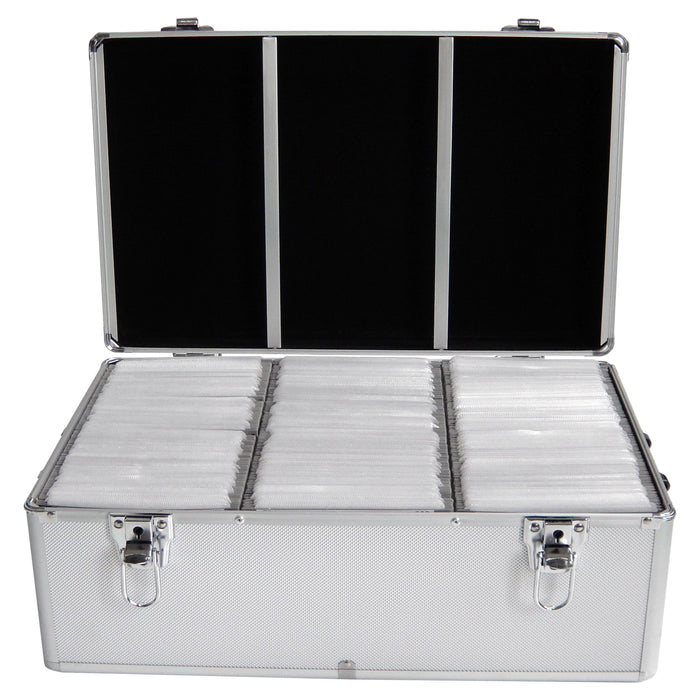 EAN 4260057123411 - MediaRange BOX77 funda para discos ópticos Maleta rígida 500 discos Plata imagen 3