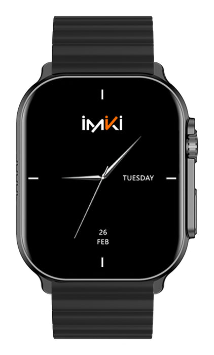 EAN 6973626300257 - IMIKI SF1 5,11 cm (2.01") AMOLED 45.8 mm Digital 410 x 502 Pixeles Pantalla táctil Negro imagen 3