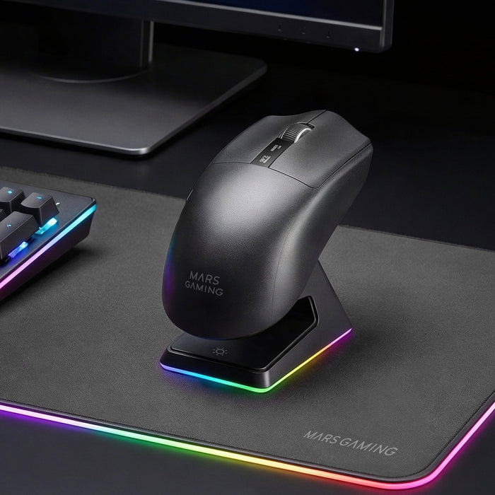 EAN 8435693114277 - Mars Gaming MMWELITE ratón Juego Mano derecha Bluetooth Óptico 20000 DPI imagen 7