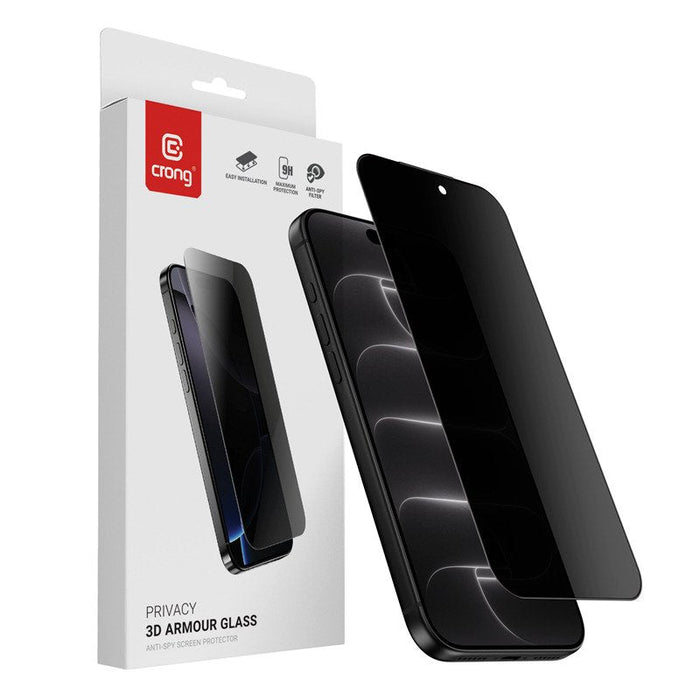 Templado Cristal Prywatyzujace Privacy 3d Armour Glass Para Iphone 18 Pro Max