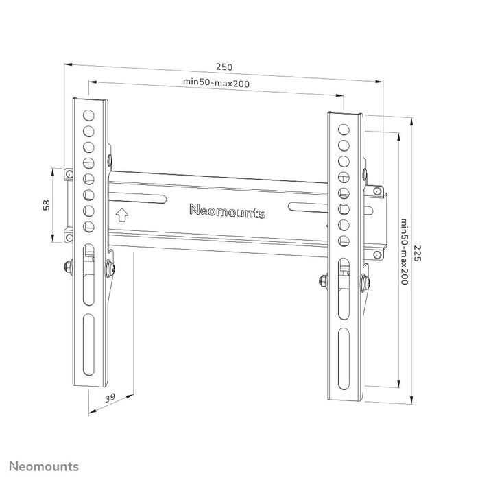 EAN 8717371449612 - Neomounts WL30-350BL12 soporte para TV 139,7 cm (55") Negro imagen 14