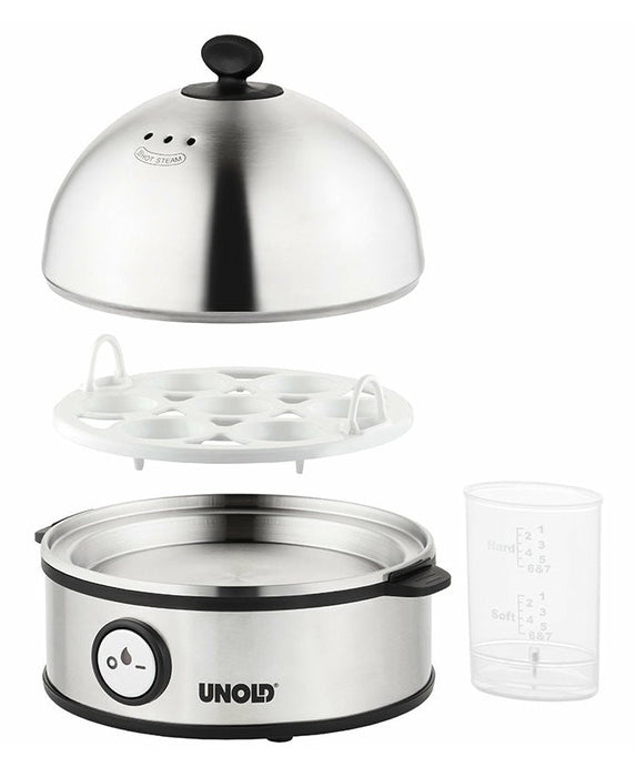 EAN 4011689386268 - Unold 38626 cuecehuevos 7 huevos 360 W Negro, Acero inoxidable imagen 4