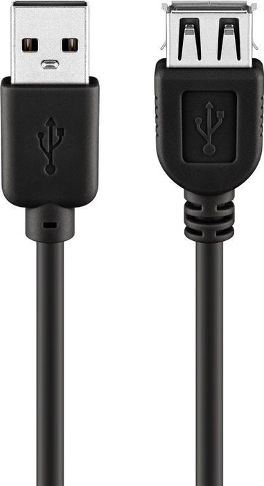 EAN 4040849776311 - Goobay 93600 cable USB USB 2.0 3 m USB A Negro imagen 1