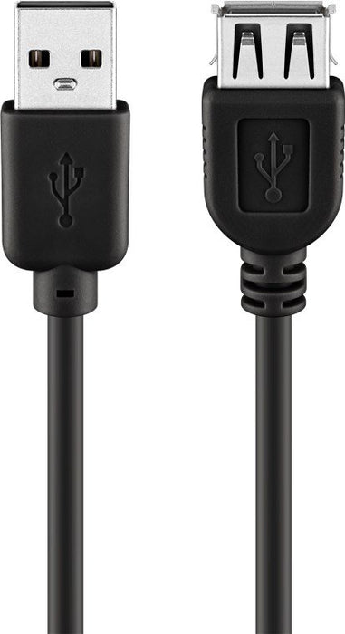 EAN 4040849686221 - Goobay 68622 cable USB USB 2.0 0,3 m USB A Negro imagen 1