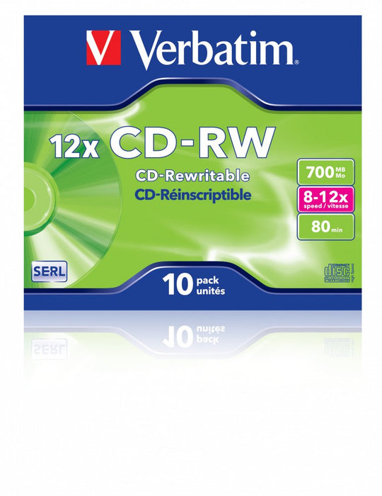 EAN 0023942431480 - Verbatim CD-RW 12x 700 MB 10 pieza(s) imagen 3