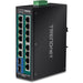 EAN 0710931161748 - Trendnet TI-PG162 switch No administrado Gigabit Ethernet (10/100/1000) Energía sobre Ethernet (PoE) Negr imagen 1