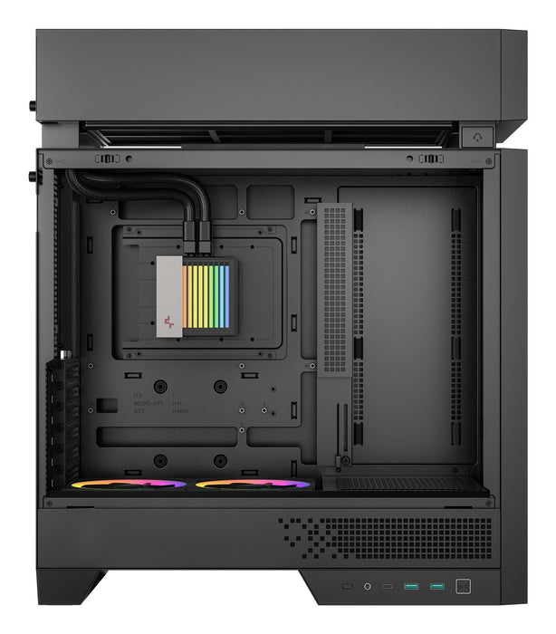 Caja Pc Midi Deepcool Cl6600 360mm Aio Negro  R-Cl6600-Bknna0-G-1