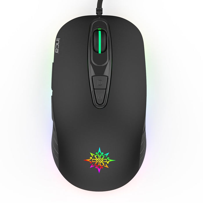 EAN 8681949010583 - Inca IMG-348 ratón Juego mano derecha USB tipo A Óptico 3200 DPI imagen 1