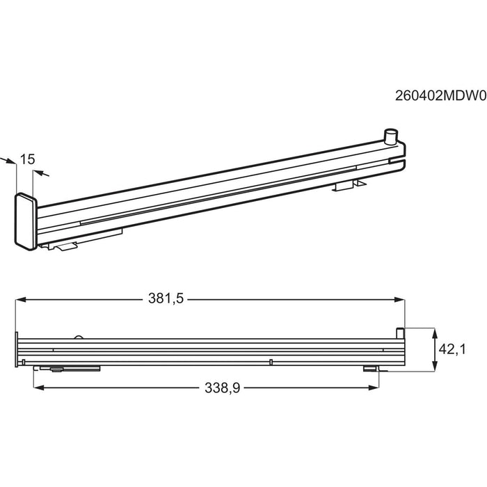 EAN 7332543112913 - Electrolux TR2LV pieza y accesorio de hornos Rejilla para el horno Acero inoxidable imagen 5